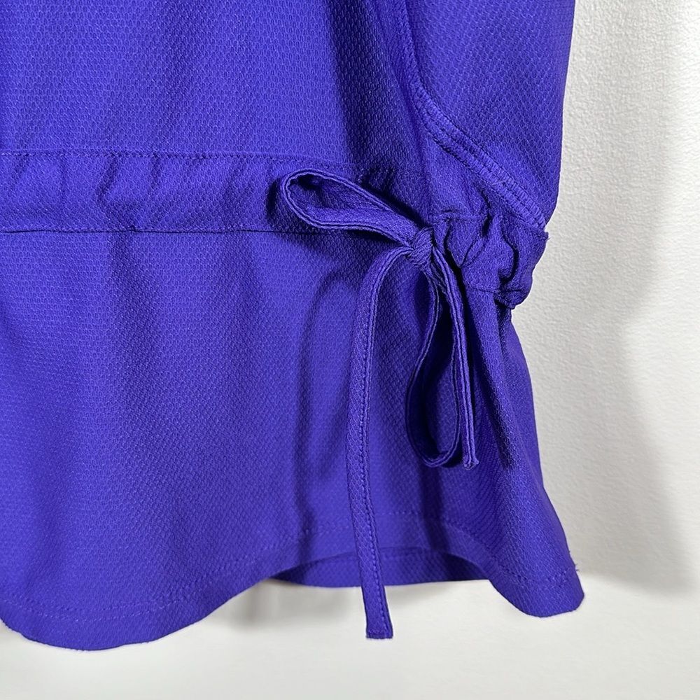 Athleta Purplee Purple Wick It Good Tank Top Drawstring Women Size Medium - Picture 4 of 8